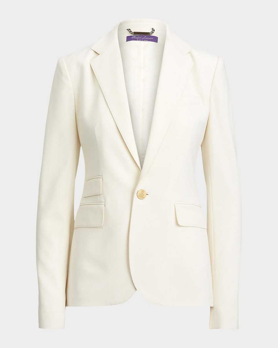 Parker Cashmere Single-Breasted Jacket